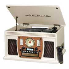 Tocadiscos Vitrola Navigator 8 En 1 Con 3 Velocidades 