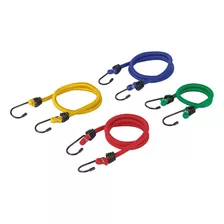 Pack 20 Lingas Tensores Pulpos Amarre Equipaje Auto Moto