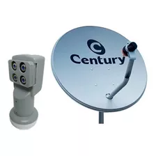5 Antena Banda Ku Century 60cm + 5 Lnbf Ku Quadruplo 