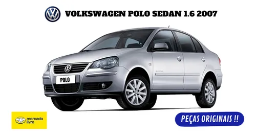 Borracha Coxim Do Escape Vw Polo Sedan 1.6 2007 9