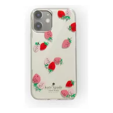 Carcasa iPhone 12 Mini Case Straberry With Gems Kate Spade