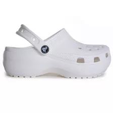 Zuecos Crocs Classic Plataform Clog - C206750-c100 - Open Sp