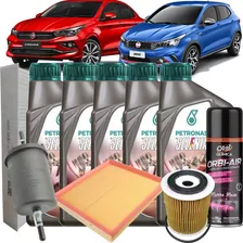 Kit Oleo E Filtros 5w30 Fiat Argo 1.8 2017 2018 2019 2020