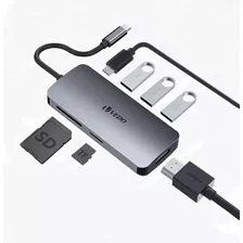 Hub Usb Hdmi Type-c Usb-c Usb 3.0 5 Gbps Adaptador 7 Portas