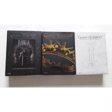 Box Dvd Game Of Thrones Temporadas 1, 2 E 3 (sem Disco)