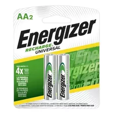 Pila Recargable Energizer Aa X2