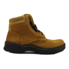 Bota Piel Trabajo Industrial Sin Casquillo Cosida Tracker 