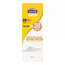 Protetor Solar Solar Gold Duo Fps 30 Tonalizante 1 Unidade De 50 Ml