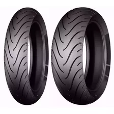 Par Pneu Largo Pop100 110/80-14 E 80/90-17 Michelin P Street