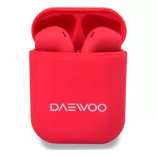 Auriculares In-ear Inalámbricos Daewoo Tws Prix Dw-pr431 Rojo