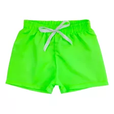 Shorts Infantil Feminino Praia Piscina Bermuda Seca Rapido