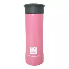 Vaso Con Tapa Frasco 350ml Alimento Acero Inoxidable Mc-521