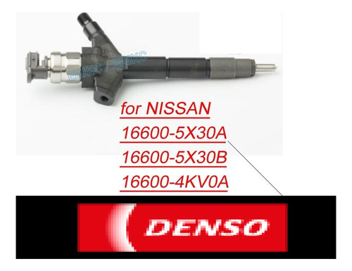 Inyector Diesel Denso Nissan Cabstar Np300 2.5l Orig (4pzas) Foto 2
