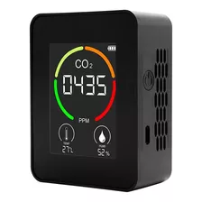 Medidor Monitor De Co2 Calidad De Aire Termometro Higrometro