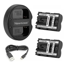 Newmowa Np-fm500h Bateria De Repuesto (paquete De 2) Y Kit