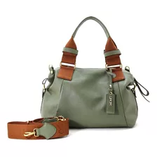 Bolsas Femininas De Couro Legitimo Macio Alta Qualidade Saco Acambamento Dos Ferragens Ouro Cor Verde-musgo Correia De Ombro Chocolate Desenho Do Tecido Liso