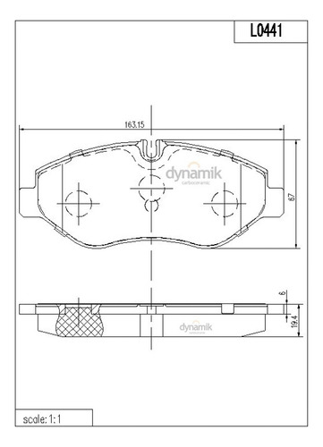 Balatas Severe Duty Del Renault Mascott L5 2.5l 07/11 Foto 2