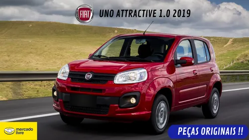 Maçaneta Externa Traseira Esquerda Fiat Uno 1.0 2019 10