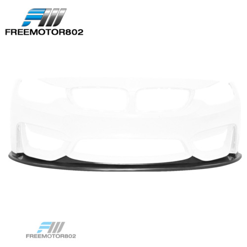 Fits 15-20 Bmw F80 M3 F82 F83 M4 Front Bumper Lip Pu Zzg Foto 2