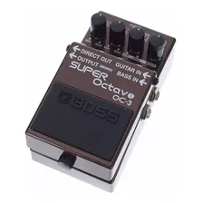 Boss Oc-3 Super Octave Pedal De Efectos Octavador Oc3.