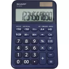 Sharp El-m335 Calculator, 10 Digits, Percentage, Backspace