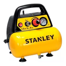 Compresor De Aire Eléctrico Stanley C6bb304stc071 6l 1.5hp 220v Amarillo
