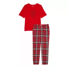 Pijama Victorias Secret Talle M Rojo