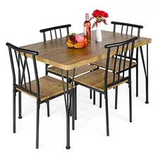 Best Choice Products Juego De Muebles De Mesa De Comedor Rec