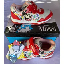 Zapatillas Minnie Mouse Disney - Con Luces