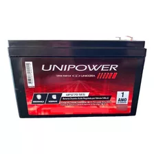 Estacionaria Para Alarme - Unipower- 12v7a - Vrla