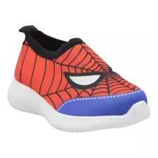 Zapatilla Morrison Bebes Spiderman 200-1arana/rojcom