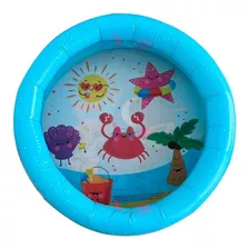 Boia Inflável Redonda Infantil 60cm Fundo Do Mar