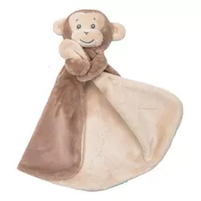 Naninha Com Macaquinho De Pelúcia 15363 - Buba Cor Marrom-claro Animais