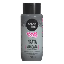 Salon Line To De Cacho Máscara Pigmentante Prata 150ml