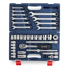 Set Juego Llaves Tubos Combinadas 35pzas 1/2'' Bremen 6066