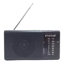 Radio Portátil Am Fm Análogo Con Conector Para Audífonos