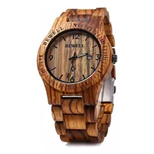 Bewell Reloj De Madera Moda Deportes Hechos A Mano Reloj De 