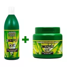 Kit Crecepelo Boe Shampoo 965ml E Mascara 1 Kg - Original
