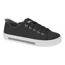 Tênis Feminino Moleca Básico Casual Lona Sider