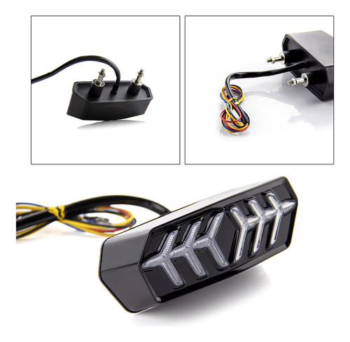 Lmpara De Freno Para Motocicleta Led Bone Signal Msx125 Foto 6