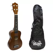 Ukelele Soprano Chocolate Con Funda Hana - Musicstore