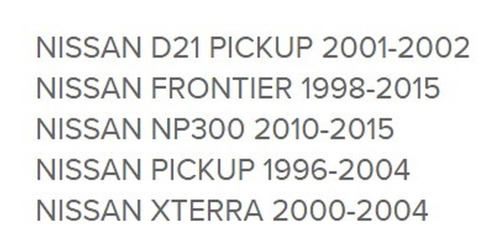 Inyector Pickup D21 Frontier 2.4 Nissan Xterra Np300 Altima Foto 2