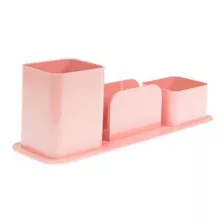  Porta Objeto Canetas/clips/lembretes Rosa Dello