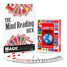 Magic Makers Mind Reading Card Trick Deck - Alrededor Del M.