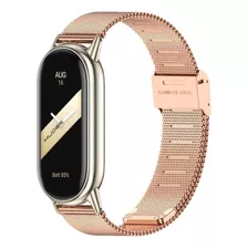 Correa Rosegold Compatible Con Xiaomi Mi Band 8 + Screen