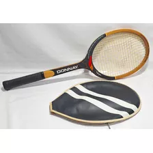 Antiga Raquete Tenis Anos 70 Madeira Donnay Belgica 