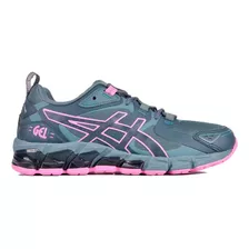 Zapatillas Asics Gel-quantum 180 Color Gris/rosa - Adulto 40 Ar