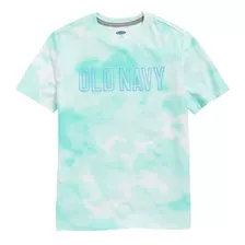 Camiseta Old Navy Con Logo Tie Dye Niño Joven