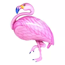 5 Globos Metálicos 36 Cm Flamingo