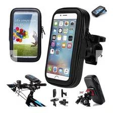  Porta Soporte Celular Bicicleta Moto Impermeable Táctil 360